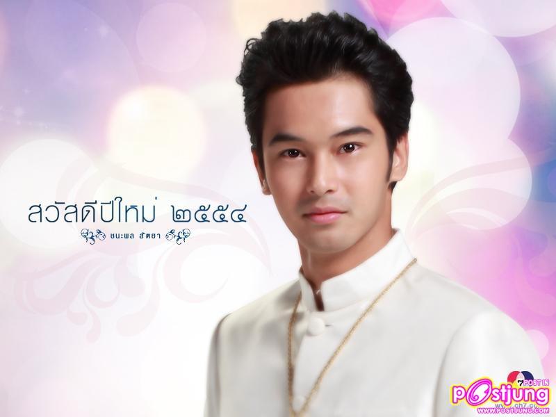 PIC.wallpaper สวัสดีปีใหม่2554 จากดาราช่อง7