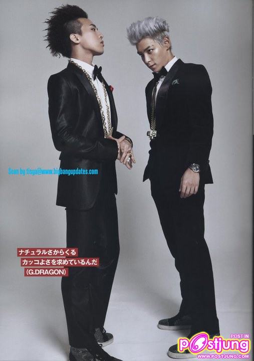 G-Dragon &T.O.P on KStar Lovers Magazine Japan
