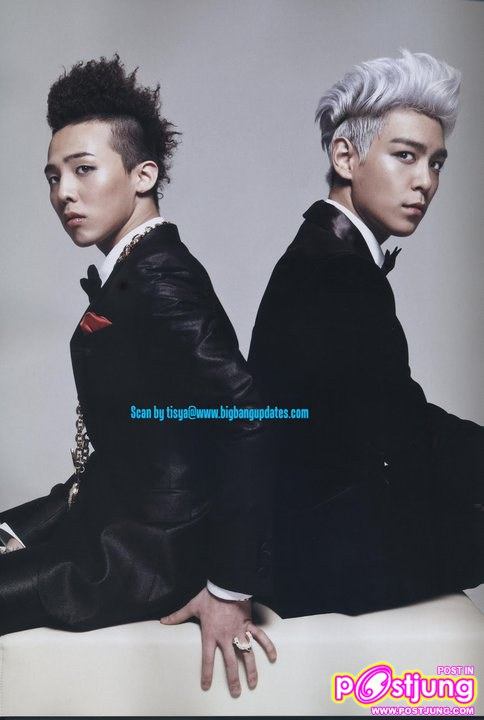 G-Dragon &T.O.P on KStar Lovers Magazine Japan