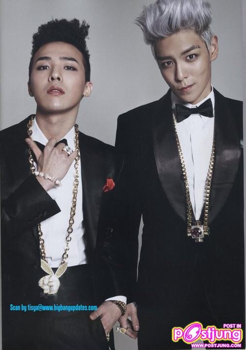 G-Dragon &T.O.P on KStar Lovers Magazine Japan