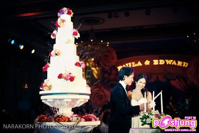 ภาพงานแต่งงาน พอลล่า & เอ็ดเวิร์ด