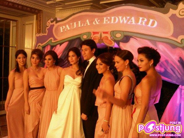 ภาพงานแต่งงาน พอลล่า & เอ็ดเวิร์ด