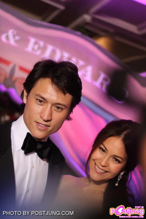 โพสท์จัง เก็บภาพบรรยากาศงานมงคลสมรส พอลล่า& เอ็ดเวิร์ดมาฝาก..