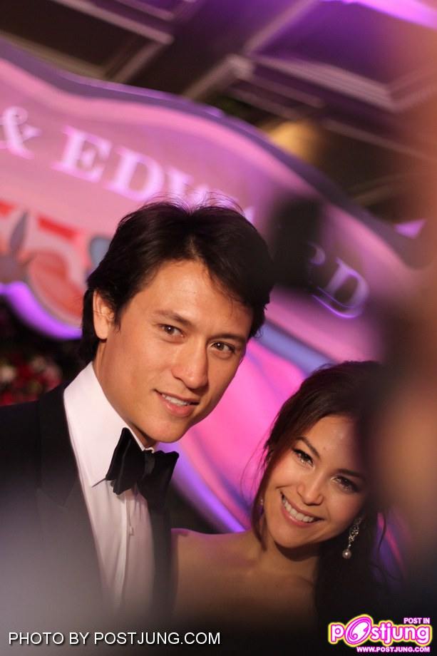 โพสท์จัง เก็บภาพบรรยากาศงานมงคลสมรส พอลล่า& เอ็ดเวิร์ดมาฝาก..