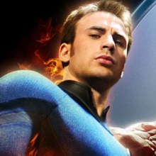 Chris Evans จาก Fantastic 4 ค่ะ