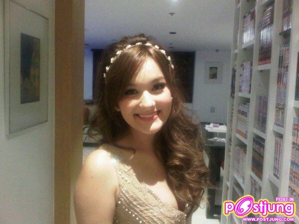 นาตาลี เดวิส ในงานแต่งพอลล่า & เอ็ดเวิร์ด