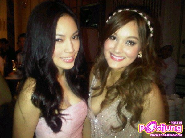 นาตาลี เดวิส ในงานแต่งพอลล่า & เอ็ดเวิร์ด