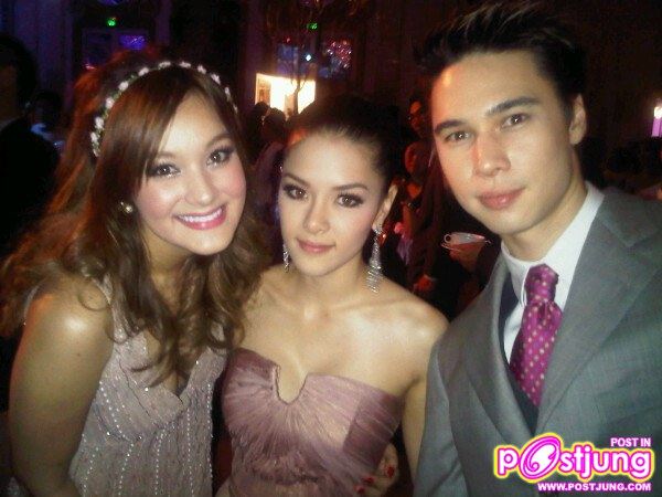 นาตาลี เดวิส ในงานแต่งพอลล่า & เอ็ดเวิร์ด