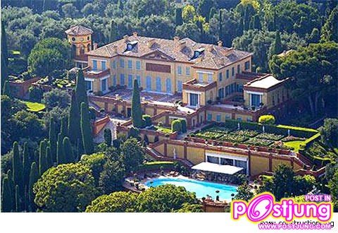 อันดับ4 3400 ล้านบาท ที่ Côte d’Azur ( French Riviera) ประเทศฝรั่งเศส