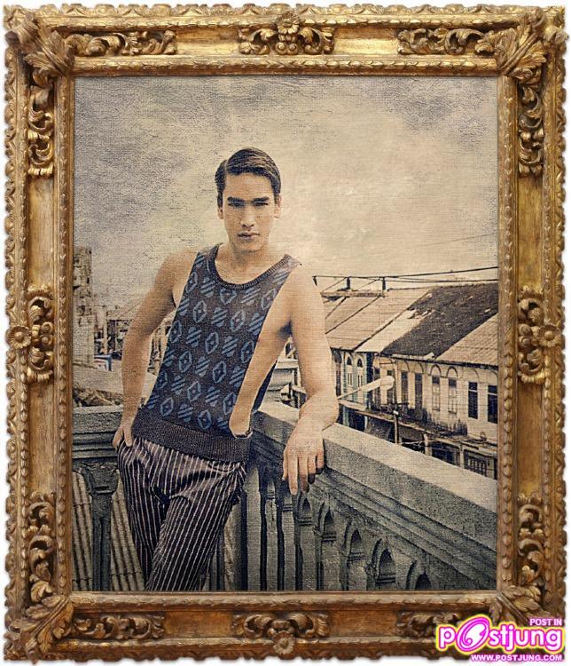 (ภาพกรอบรูปลายไม้) ณเดชน์ @ LIPS ธันวาคม 2553