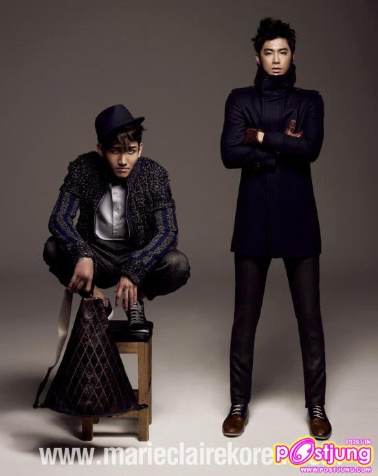 ชางมิน & ยูนโฮ [ดงบังชินกิ] @ Marie Claire korea Jan.2011
