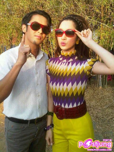 อ๊อฟ ชนะพล & ฉัตร ปริยฉัตร [เบื้องหลัง]กองละครเสือสั่งฟ้า