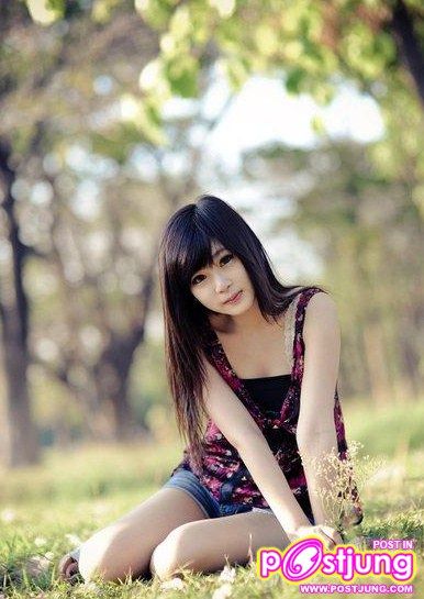 เอ้ ถ่ายแบบที่สวนรถไฟ