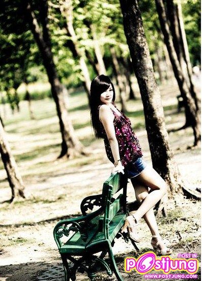 เอ้ ถ่ายแบบที่สวนรถไฟ