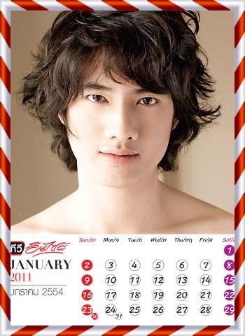 ปฏิทิน 2554 หนุ่ม-สาว HOT จากTV inside