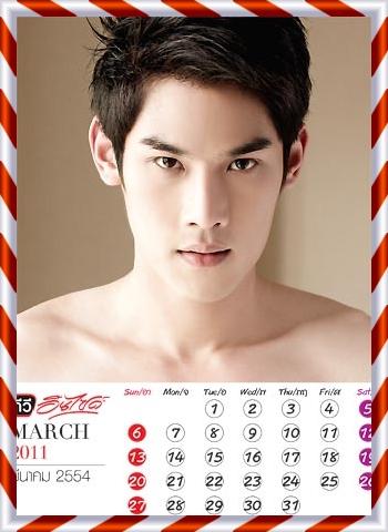 ปฏิทิน 2554 หนุ่ม-สาว HOT จากTV inside