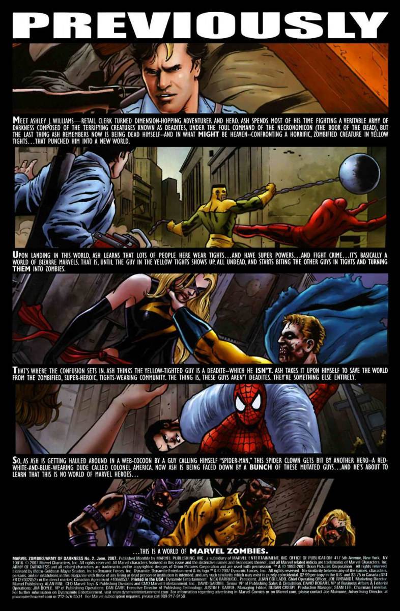 Marvel Zombies vs. Army of Darkness ตอน 2