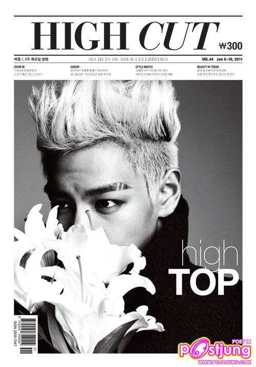 T.O.P @HIGH CUT MAGAZINES