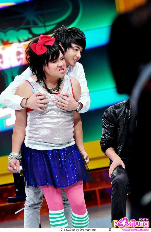 พอร์ช อ๊อฟ นัททิว ในรายการ กิ๊กดู๋