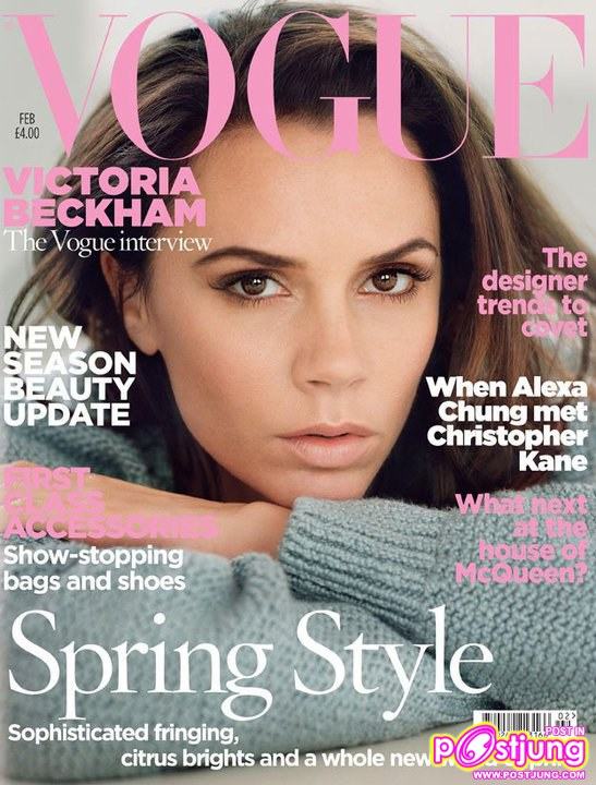 Victoria Beckham @Vogue UK Feb.2011
