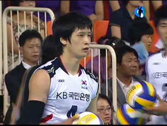 นักวอลเลย์บอลชายเกาหลี