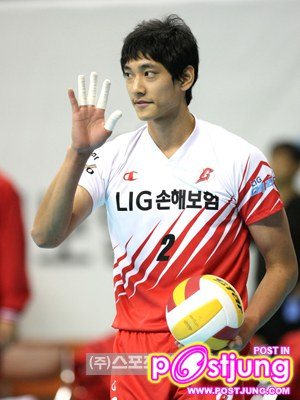 นักวอลเลย์บอลชายเกาหลี