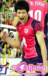 นักวอลเลย์บอลชายเกาหลี