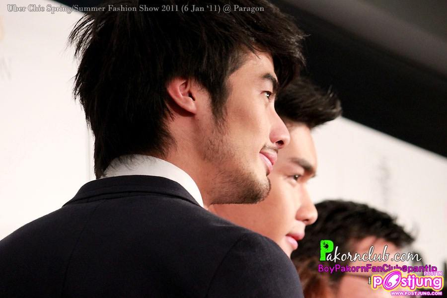 บอย ปกรณ์ เดินแบบงานUber chic spring summer fashion 2011
