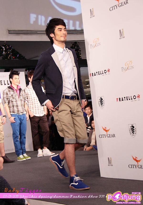 บอย ปกรณ์ เดินแบบงานUber chic spring summer fashion 2011