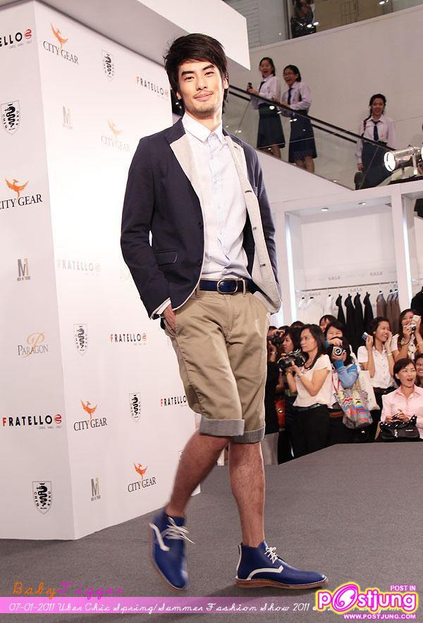 บอย ปกรณ์ เดินแบบงานUber chic spring summer fashion 2011