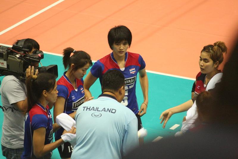 ปลื้มจิตร ถินขาว นักวอลเลย์บอลหญิงทีมชาติไทย