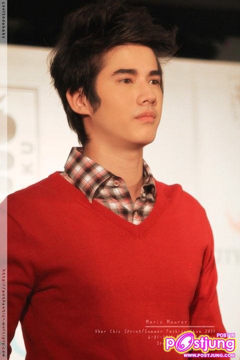 มาริโอ้ เดินแบบงานUber Chic Spring Summer Fashion  2011