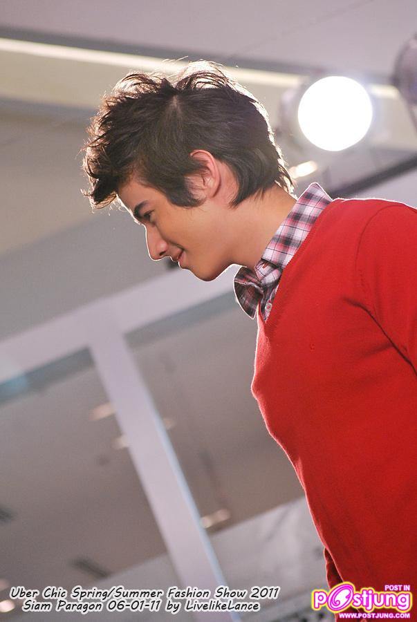 มาริโอ้ เดินแบบงานUber Chic Spring Summer Fashion  2011