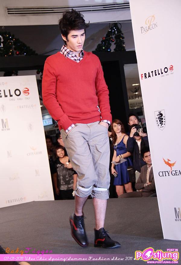 มาริโอ้ เดินแบบงานUber Chic Spring Summer Fashion  2011