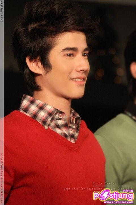 มาริโอ้ เดินแบบงานUber Chic Spring Summer Fashion  2011