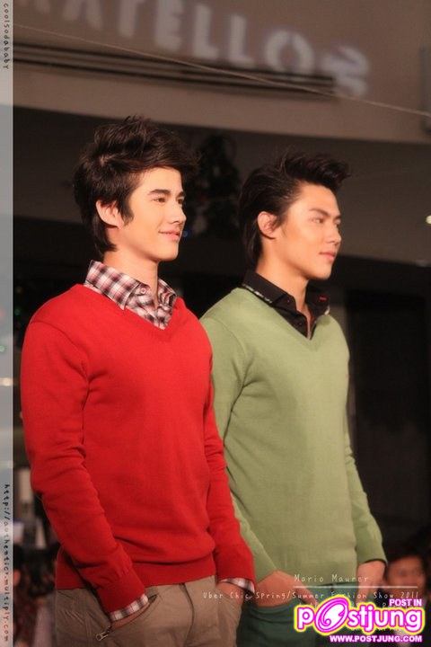 มาริโอ้ เดินแบบงานUber Chic Spring Summer Fashion  2011