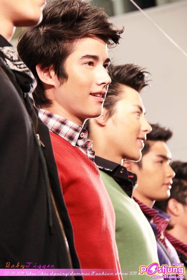 (ดารา-นักร้องชาย) งานเดินแบบ Uber Chic Spring & Summer Fashion 2011 @ Siam Paragon