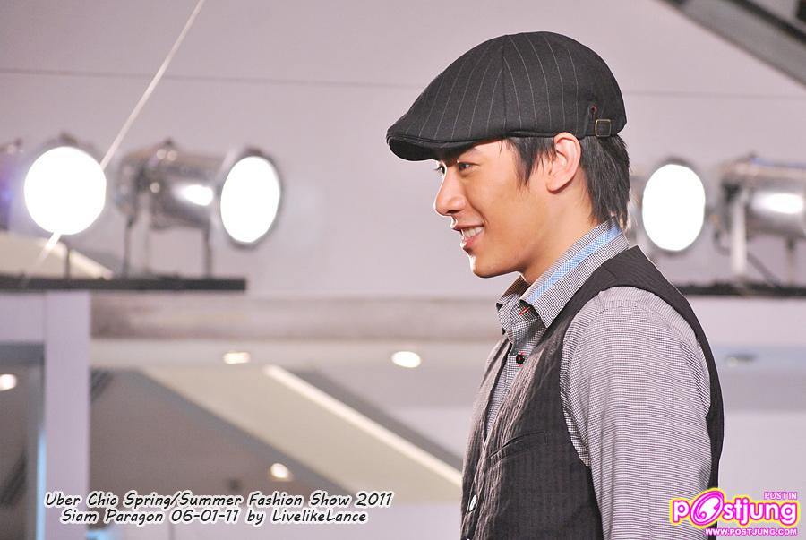 (ดารา-นักร้องชาย) งานเดินแบบ Uber Chic Spring & Summer Fashion 2011 @ Siam Paragon