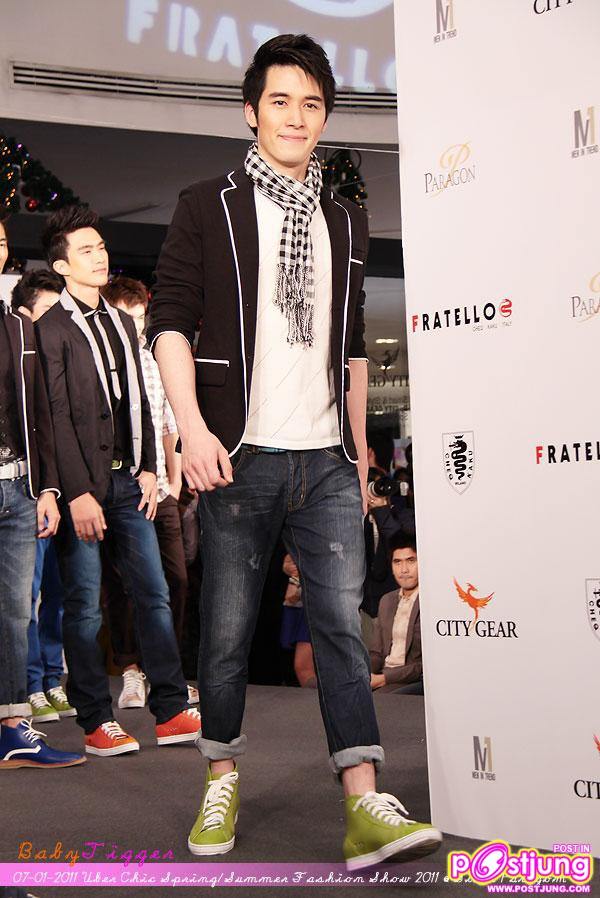 (ดารา-นักร้องชาย) งานเดินแบบ Uber Chic Spring & Summer Fashion 2011 @ Siam Paragon