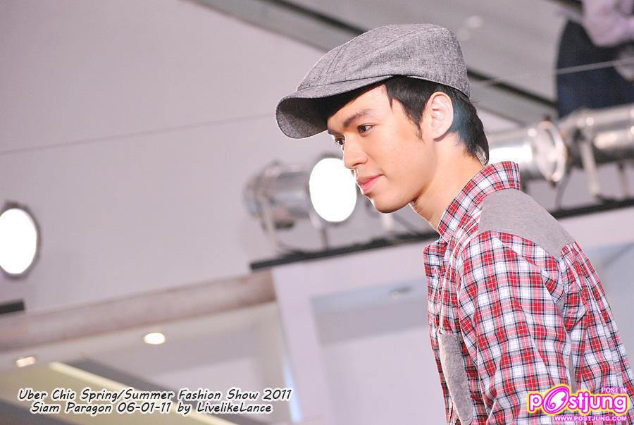 (ดารา-นักร้องชาย) งานเดินแบบ Uber Chic Spring & Summer Fashion 2011 @ Siam Paragon