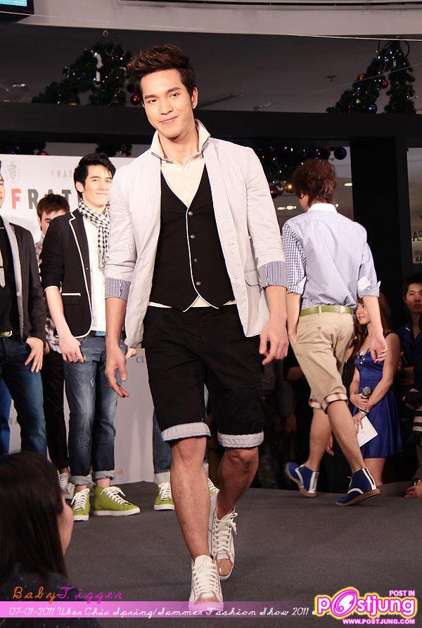 (ดารา-นักร้องชาย) งานเดินแบบ Uber Chic Spring & Summer Fashion 2011 @ Siam Paragon