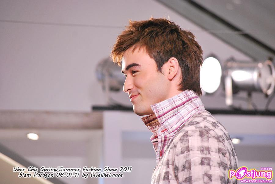 (ดารา-นักร้องชาย) งานเดินแบบ Uber Chic Spring & Summer Fashion 2011 @ Siam Paragon