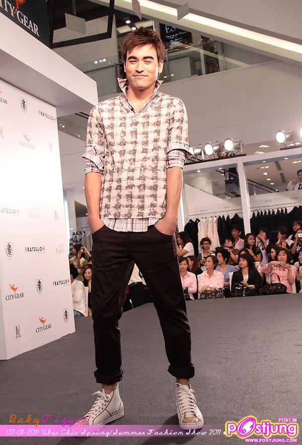 (ดารา-นักร้องชาย) งานเดินแบบ Uber Chic Spring & Summer Fashion 2011 @ Siam Paragon