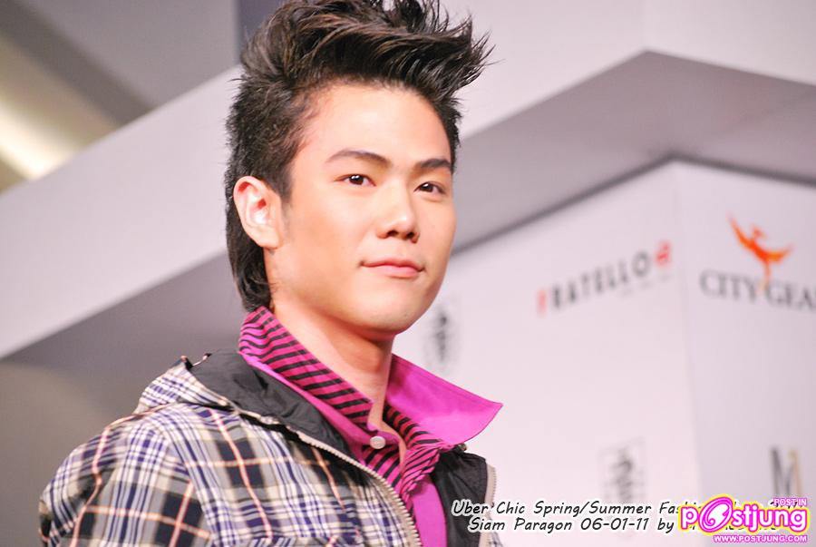 (ดารา-นักร้องชาย) งานเดินแบบ Uber Chic Spring & Summer Fashion 2011 @ Siam Paragon