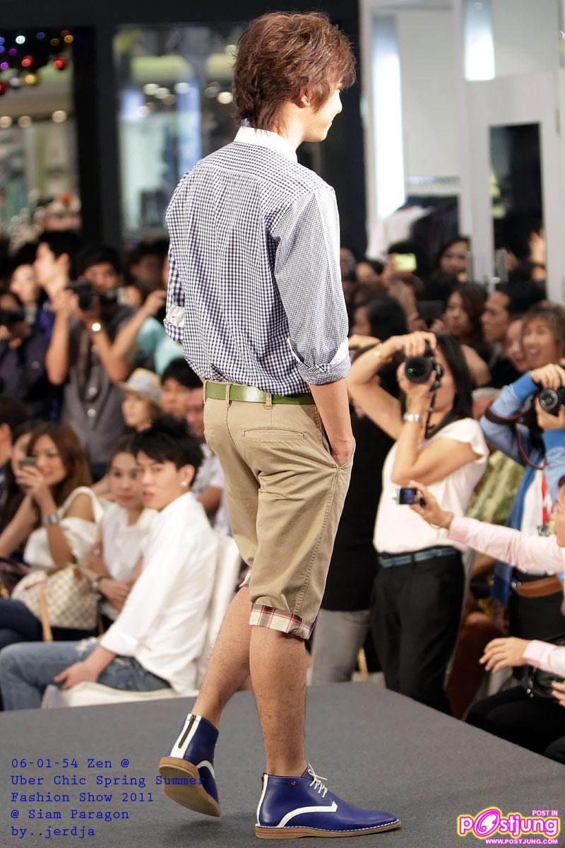 (ดารา-นักร้องชาย) งานเดินแบบ Uber Chic Spring & Summer Fashion 2011 @ Siam Paragon