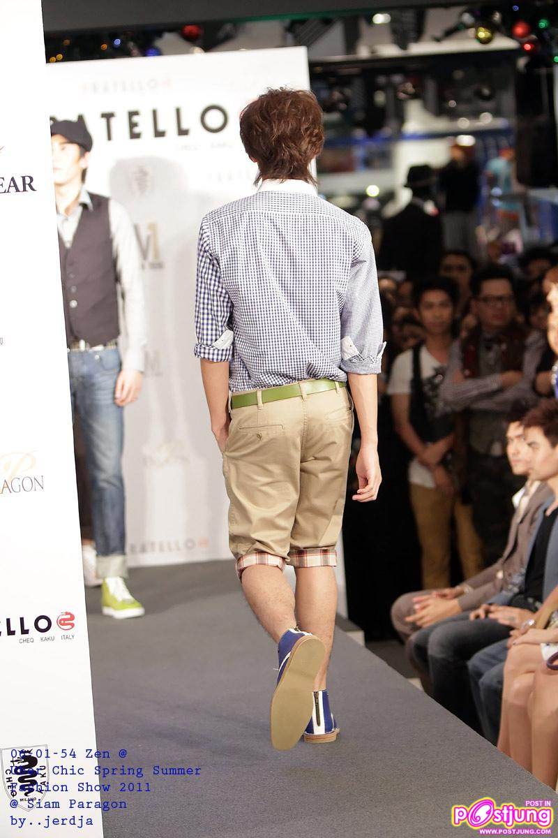 (ดารา-นักร้องชาย) งานเดินแบบ Uber Chic Spring & Summer Fashion 2011 @ Siam Paragon