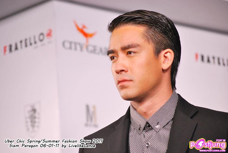 (ดารา-นักร้องชาย) งานเดินแบบ Uber Chic Spring & Summer Fashion 2011 @ Siam Paragon