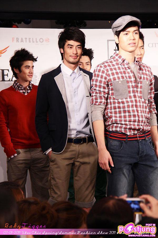 (ดารา-นักร้องชาย) งานเดินแบบ Uber Chic Spring & Summer Fashion 2011 @ Siam Paragon
