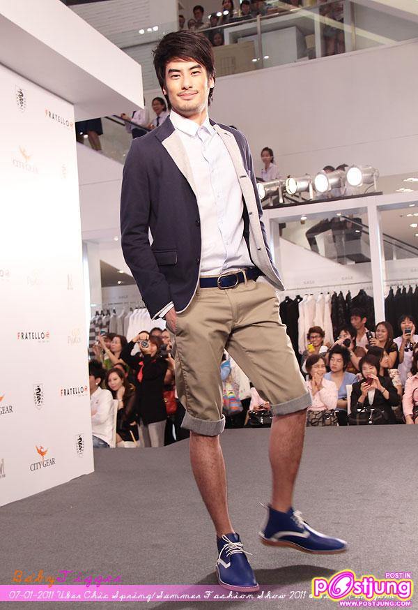 (ดารา-นักร้องชาย) งานเดินแบบ Uber Chic Spring & Summer Fashion 2011 @ Siam Paragon