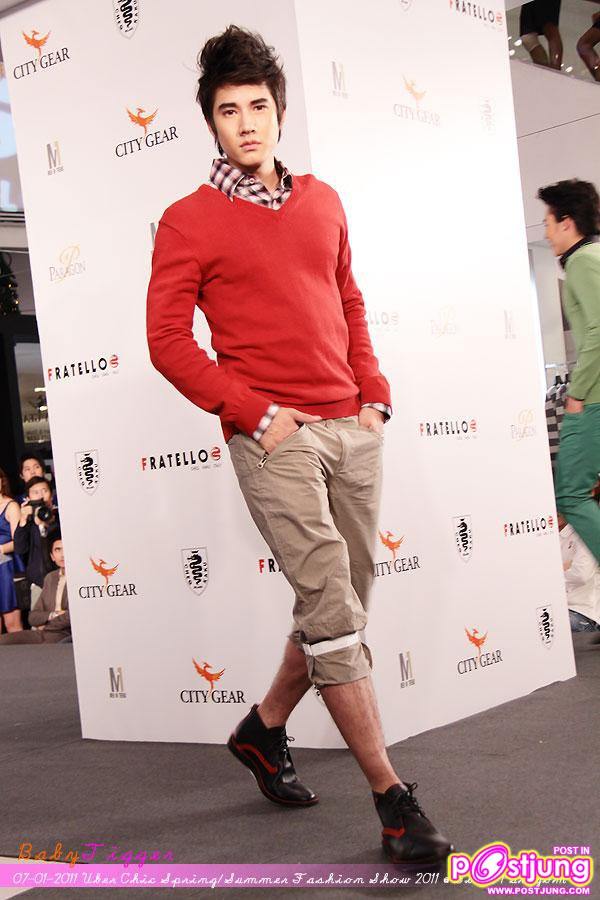 (ดารา-นักร้องชาย) งานเดินแบบ Uber Chic Spring & Summer Fashion 2011 @ Siam Paragon